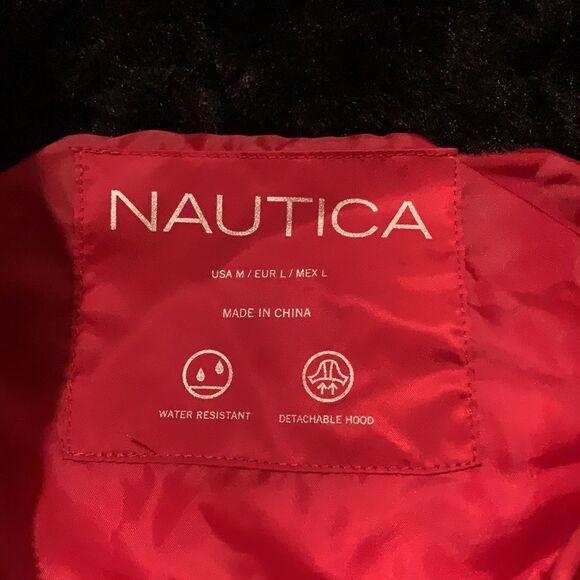 Nautica hooded water resistant coat. M. NWT - Picture 7 of 16